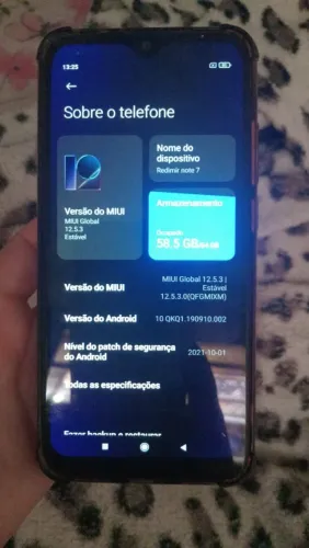 Celular redmin note 7