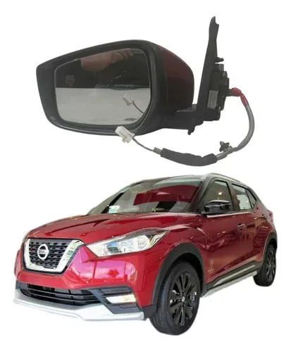 Retrovisor Esquerdo Eletrico Nissan Kicks 2016 A 2021