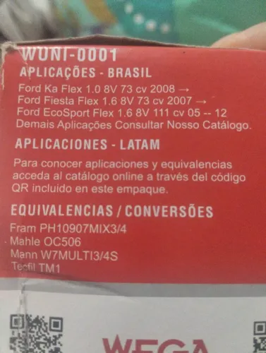 Filtro de óleo