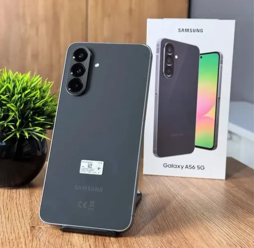 A56 5G novo e completo na caixa ! Venda ou troca por iPhone 