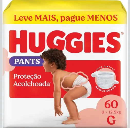Fralda Huggies shortinho