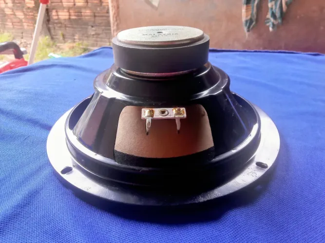 1 pá de alto-falante de 8" de 150 w ohms a potência impedância 4.