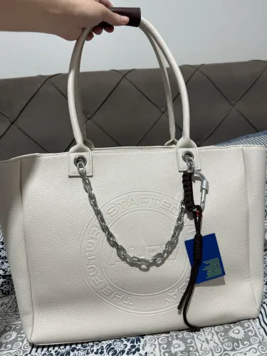 Bolsa Tote Bag Alexandre Pavão Off white