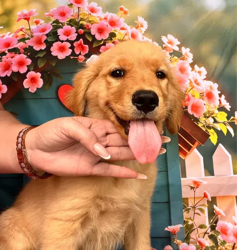 Linda femea disponível pedigree - Golden Retriever 