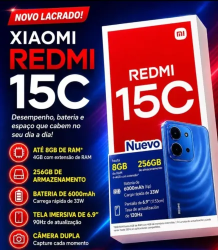 Redmi 15C 256gb LACRADO