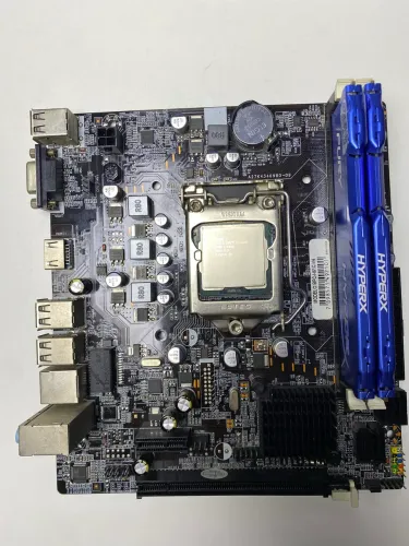 Kit Gamer i7 + Memória HyperX Fury + Placa Mãe H61 LGA