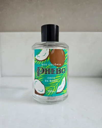Frasco vazio Perfume Coco da Bahia Phebo 200 ml