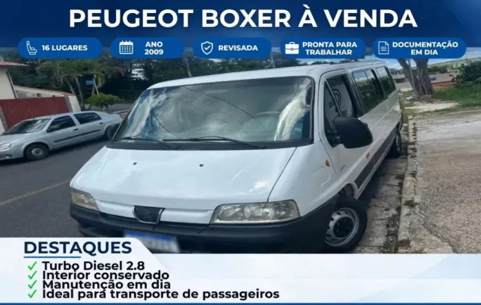 Peugeot Boxer 2.8 Van Diesel/tb Diesel 15l/16l 2009