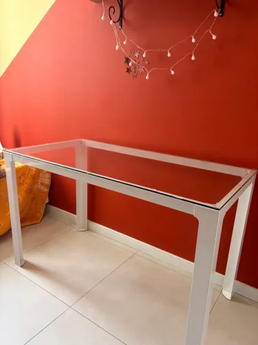 Mesa de Vidro escritório ToksTok