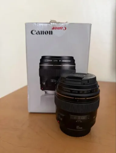 Lente Canon 85mm 1.8 ultrasonic