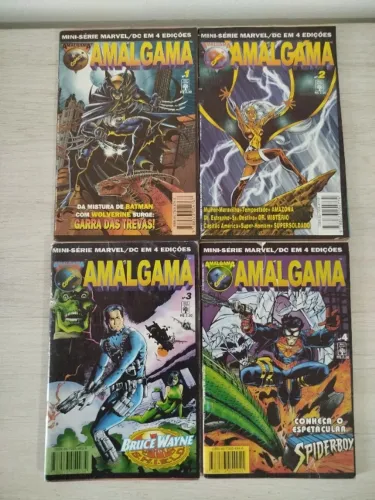 HQ Quadrinhos Amálgama (completo em 4 edições)