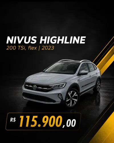 Volkswagen Nivus Highline 1.0 200 TSI Flex AUT 2023