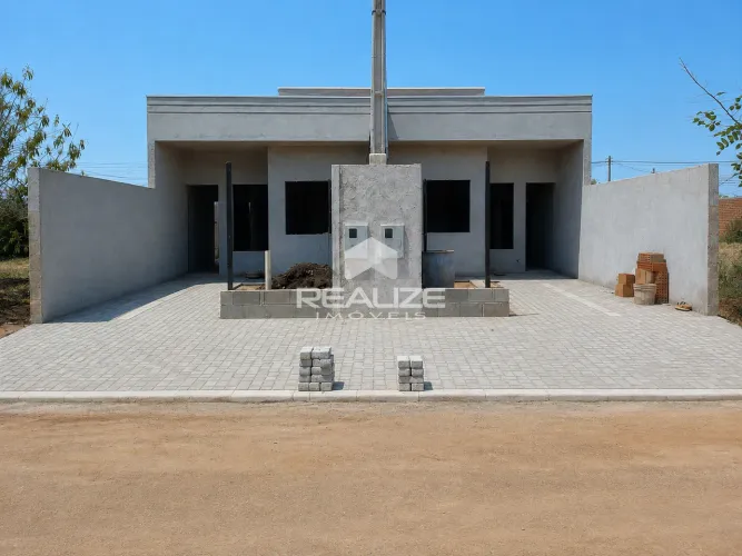 Casa à venda no Jardim das Oliveiras com 2 quartos.
