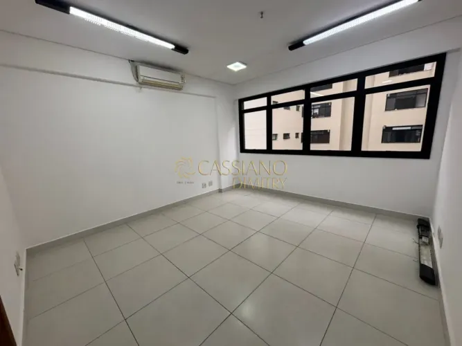 Sala comercial para locação de 33m² | 01 banheiro e 01 vaga de garagem | Edifício Terraço