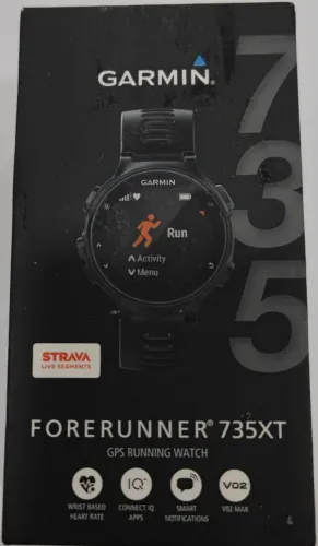 Smartwatch Garmin Forerunner 735XT preto