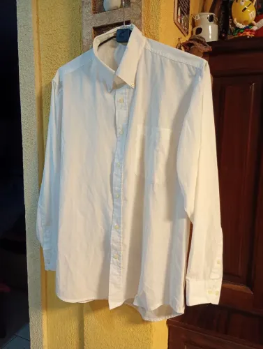 Camisa bege masculina XXL