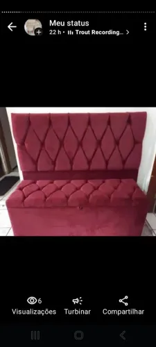 Kits de cabeceira e baú recamier apartir RS 690,00 contato 98- *