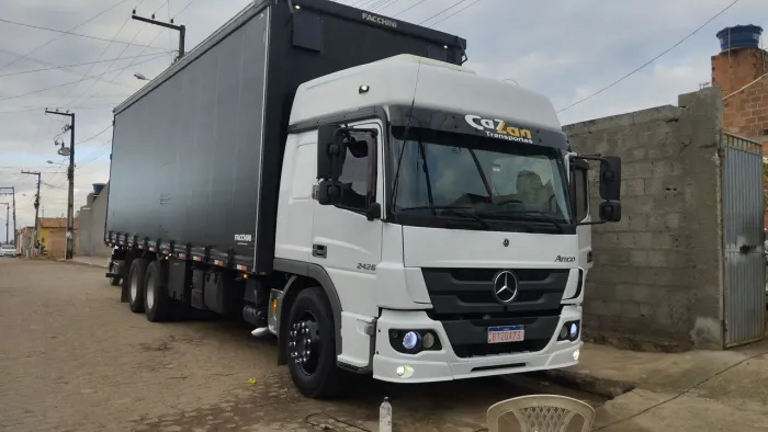 MB Atego 2426 2022 no chassi