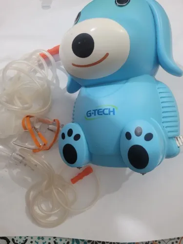 Nebulizador G Tech Dog Azul,bivolt,fret Cor Azul-celeste 127 