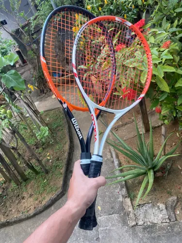 Raquete Tênis + Bolas + Capa