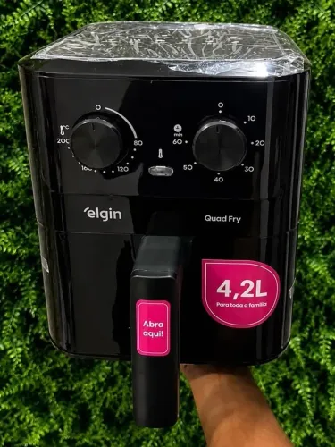 Airfryer Elgin 4L de 127V Nova Lacrada