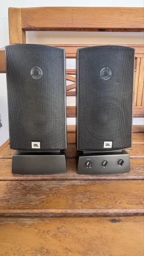 JBL MEDIA 200 Caixa de Som para computador Notebook Home Office PodCaster Monitor Vintage