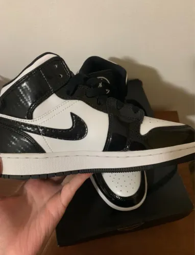 Air Jordan 1 Mid Carbon Fiber tamanho 35 novo