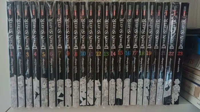 Coleção Demon Slayer vol 01 ao 23