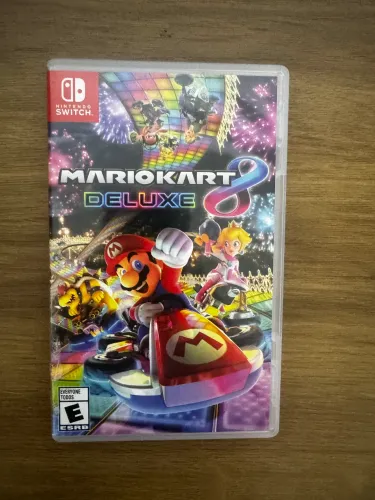 Mario kart 8 deluxe, mídia física Nintendo Switch