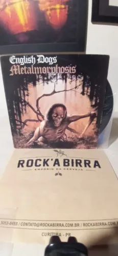 Disco de Vinil LP English Dogs - Metalmorphosis HardCore Punk nacional excelente estado