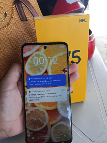 Realme c75 na caixa em perfeito estado 