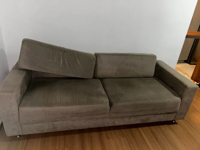 Sofá seminovo em ótimo estado