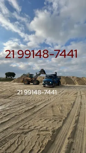 Areia do guandu,areola , aterro a partir 360,00
