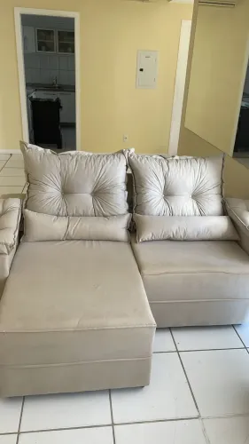Sofá retrátil reclinável várias cores disponíveis +entrega grátis