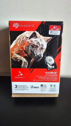 Hd Seagate Ironwolf 4tb Para Nas 5400rpm