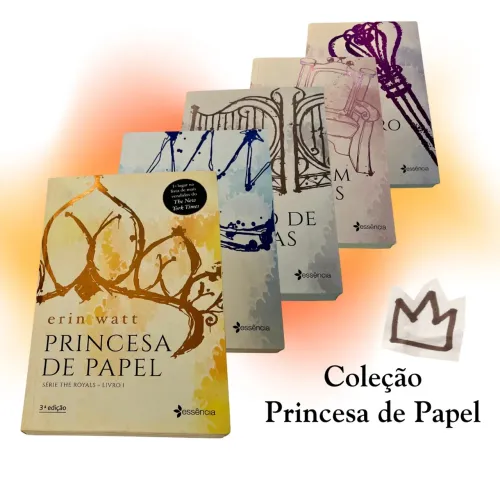 Coleção completa Princesa de Papel (The Royals) - Erin Watt
