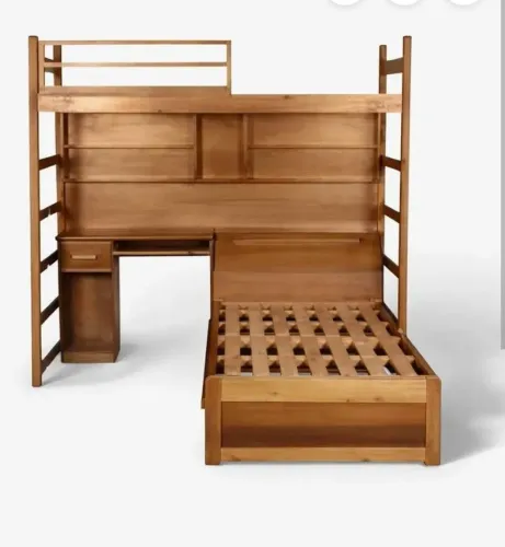 Cama triliche com baú