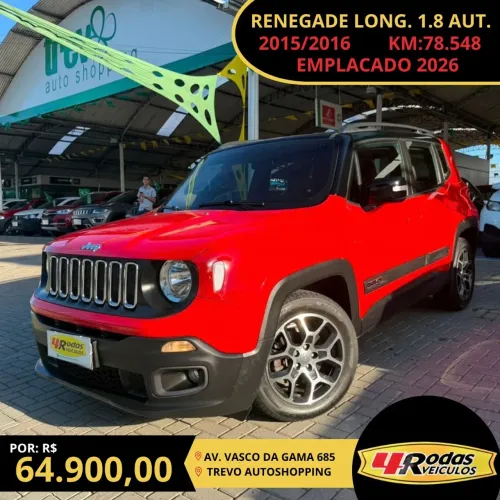 Jeep Renegade Longitude 1.8 4X2 Flex 16V Aut. 2016