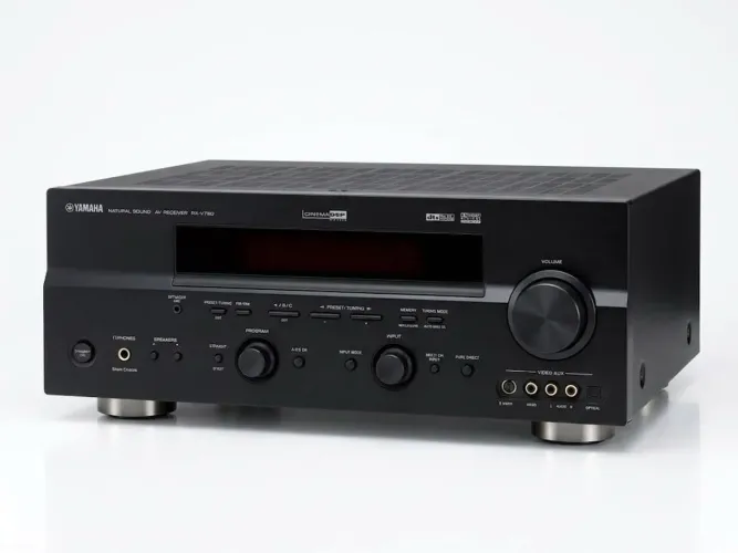 ?Receiver Yamaha RX-V750 7.1 Canais Natural Sound Impecável? 100W RMS
