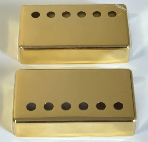 Capa para captador humbucker Seymour Duncan banhada a ouro para guitarra elétrica.