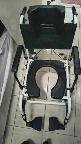 Cadeira de Rodas para Banho H3 Ortobras