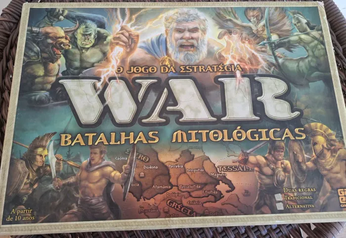 War Batalhas Mitológicas o jogo de estratégia.