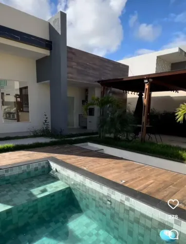 Casa para Venda em Lauro de Freitas, Caixa D`Água, 3 dormitórios, 3 suítes, 5 banheiros, 1