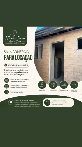 Sala Comercial para Locação climatizada em Nova Parnamirim