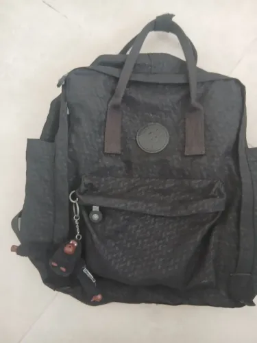 mochila kipling preta média *ler descrição*