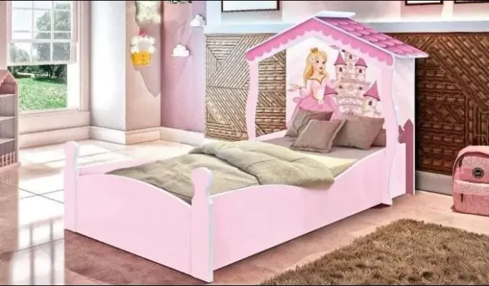 Cama Casa Infantil Princesa Novo Direto da Fabrica 