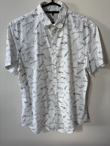 Camisa Masculina Parrot Word Zara
