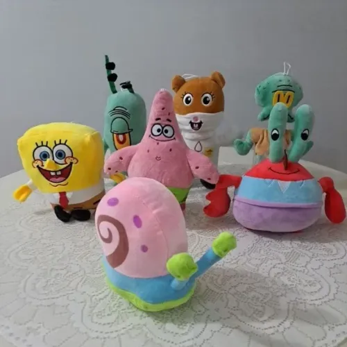 Coleção Pelúcias Bob Esponja