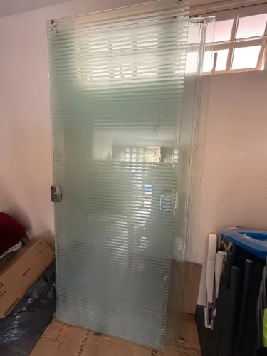 portas blindex + peças blindex