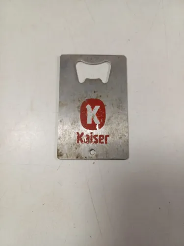 Abridor de garrafas colecionável Kaiser